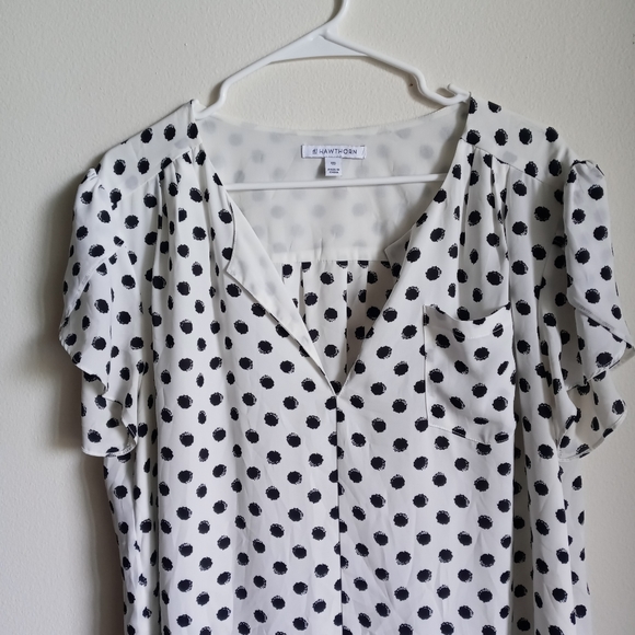 41 Hawthorn Polka dot XXL Top - Picture 3 of 8